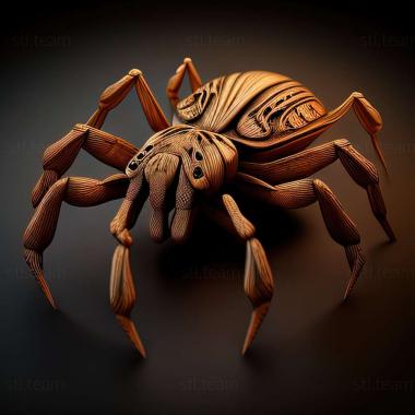 3D модель Ixodes amersoni (STL)